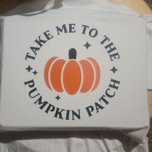 *CUSTOM TEE DESIGN* White 'Take Me to the Pumpkin Patch' T-Shirt